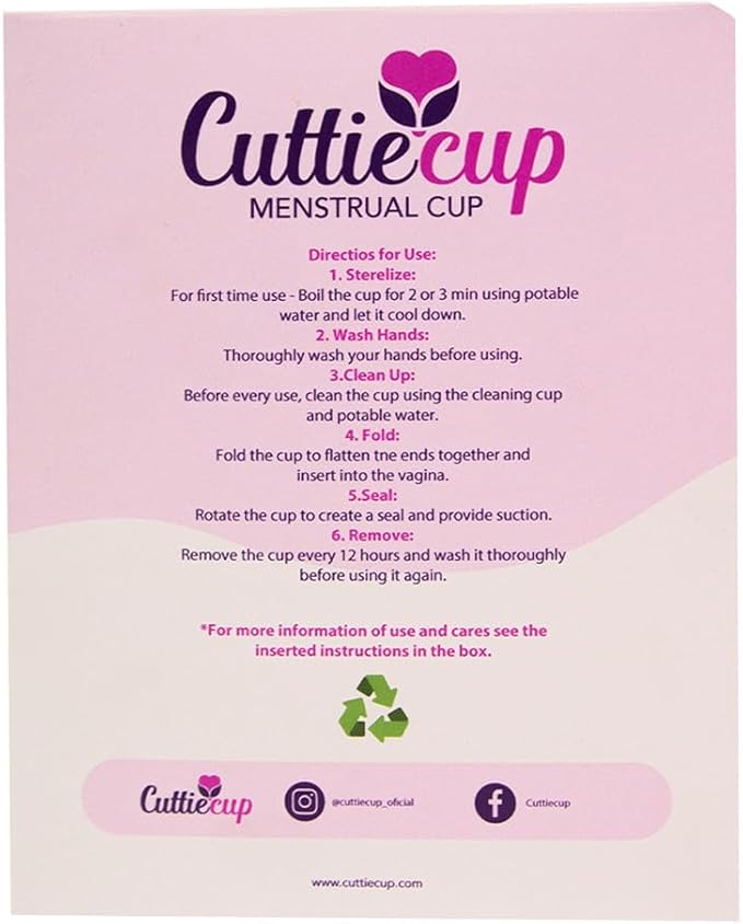 Double Pack, Menstrual Cup, Complete Kit 30 Years)…