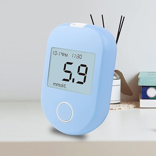 ThreeH Blood Glucose Meter Kit 50 Blood 1 Glucometer 50 Lancets 1 Lancing