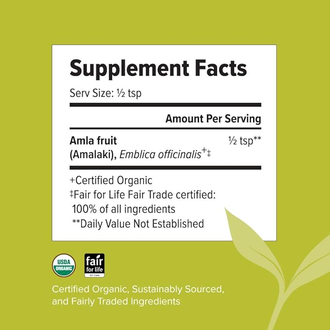 Banyan Botanicals Amalaki Powder – Organic 1lb. –