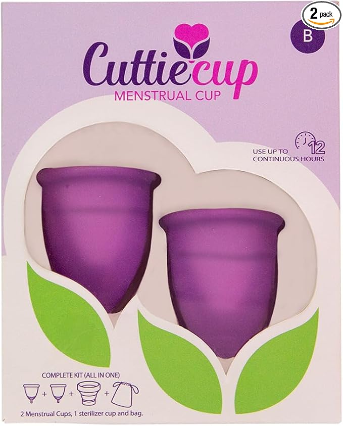 Double Pack, Menstrual Cup, Complete Kit 30 Years)…