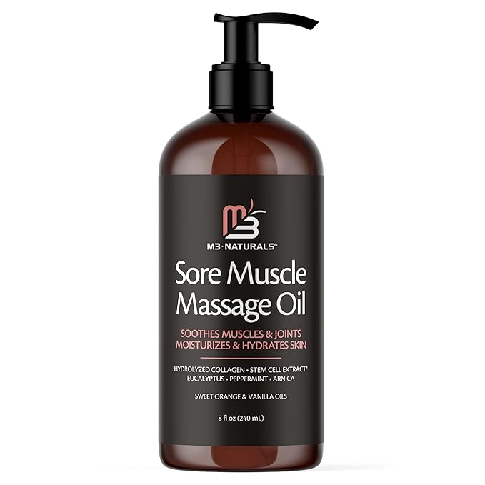 Arnica Sore Muscle Massage Oil –