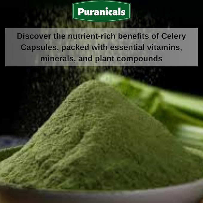 Celery Premium 320 Capsules Non GMO 700 mg 100% Pure
