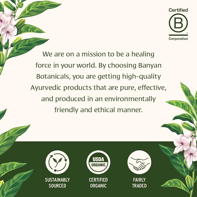 Banyan Botanicals Mental Clarity – Organic 90 Tablets