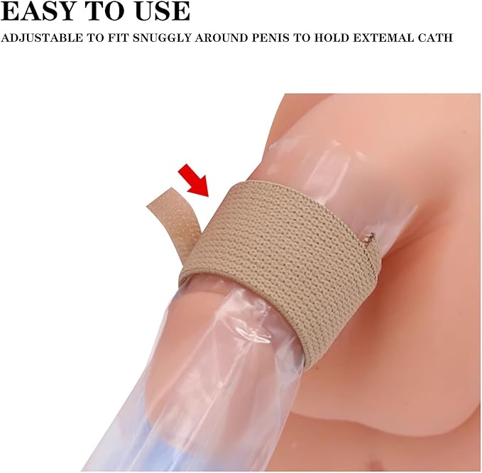 Male External Catheter Fixer, Male Urinary Belt(10pcs)