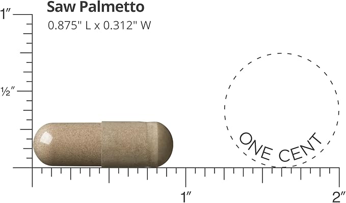 DOCTORS' PREFERRED Saw Palmetto Supplement for Health and Well-Being—500 mg/Serving | 90 Capsules
