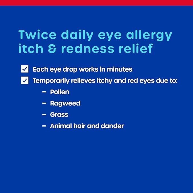 HealthCareAisle Eye Allergy Itch & Redness Relief 0.1% – 5mL –
