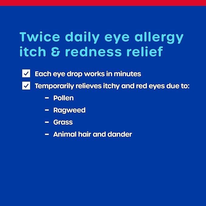HealthCareAisle Eye Allergy Itch & Redness Relief 0.1% – 5mL –