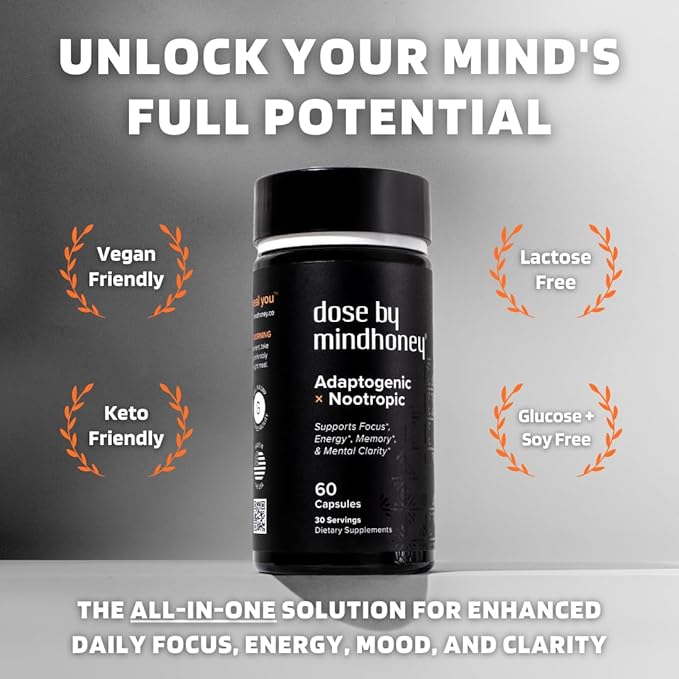 MINDHONEY | DOSE 60 Count, Premium