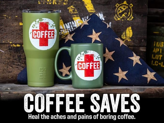Black Rifle Coffee Company Vintage Roast, Medium Roast Ground Coffee, 12 OZ Bag