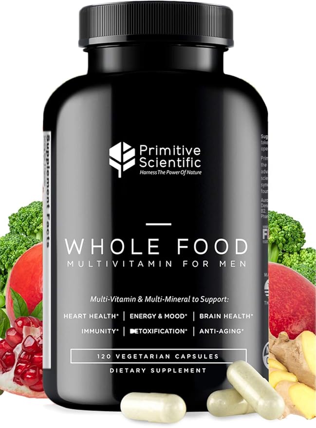 Whole Food Multivitamin for Men (120