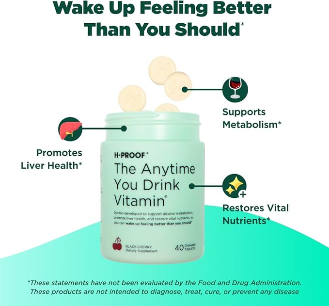 The Anytime You Drink Vitamin 40 Chewable (20 Servings),