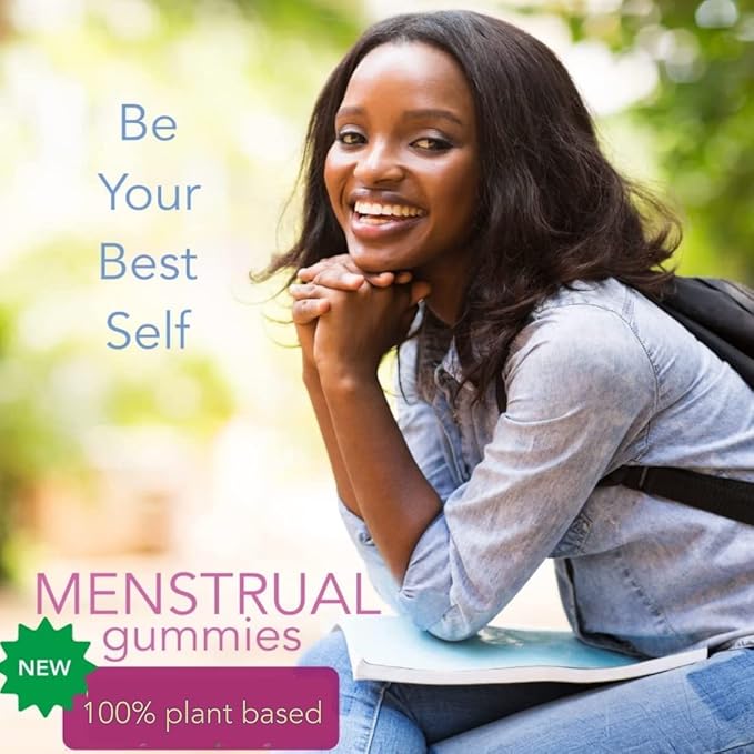 Menstrual Cramp Relief Period Relief Gummies 60 Count…