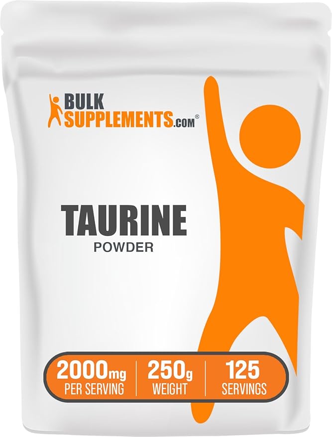 BulkSupplements.com Taurine Powder 2000mg - 2g per 250g (8.8 (8.8 oz) 1)