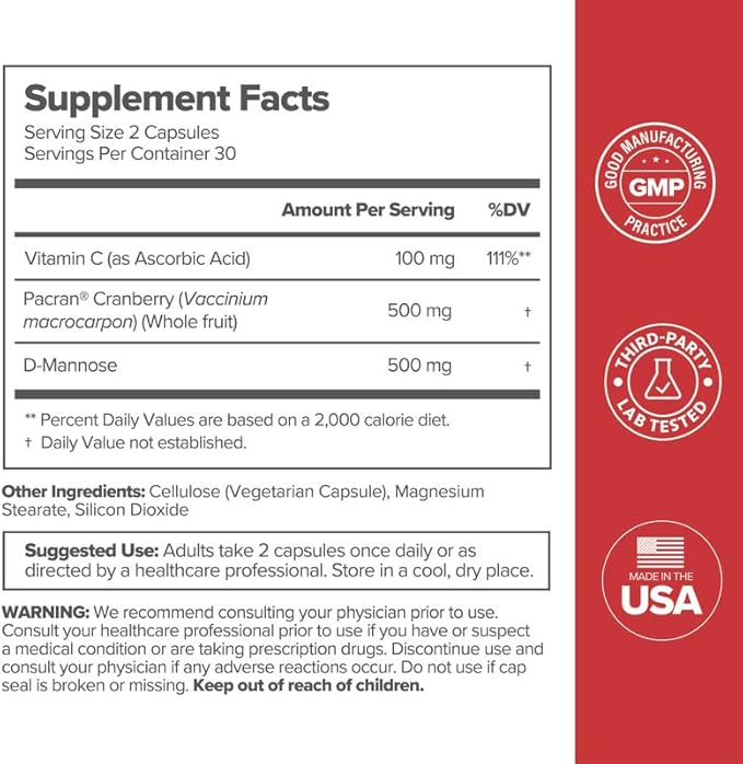 O Positiv URO Urinary Tract Health 60 Count 1) -