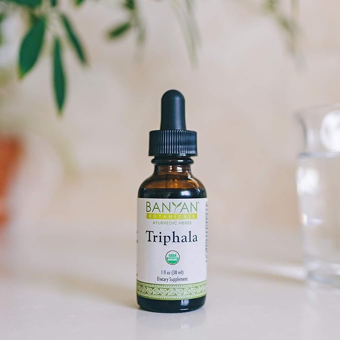 Banyan Botanicals Triphala Liquid Herbal Extract 1oz. –
