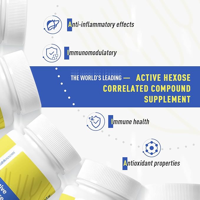 Active Hexose Correlated Compound Supplement 1500mg, 90 Capsules 1)