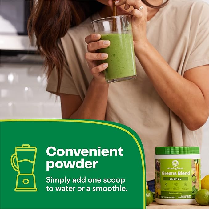 Amazing Grass Green Superfood Energy: Greens 30 Servings