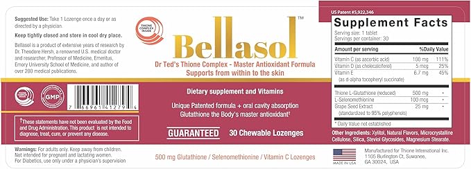 first Glutathione Lozenges, Selenium, Vit C,