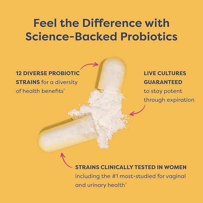 Renew Life Women's Probiotic Capsules, 50 Health(2), L. 60 Count
