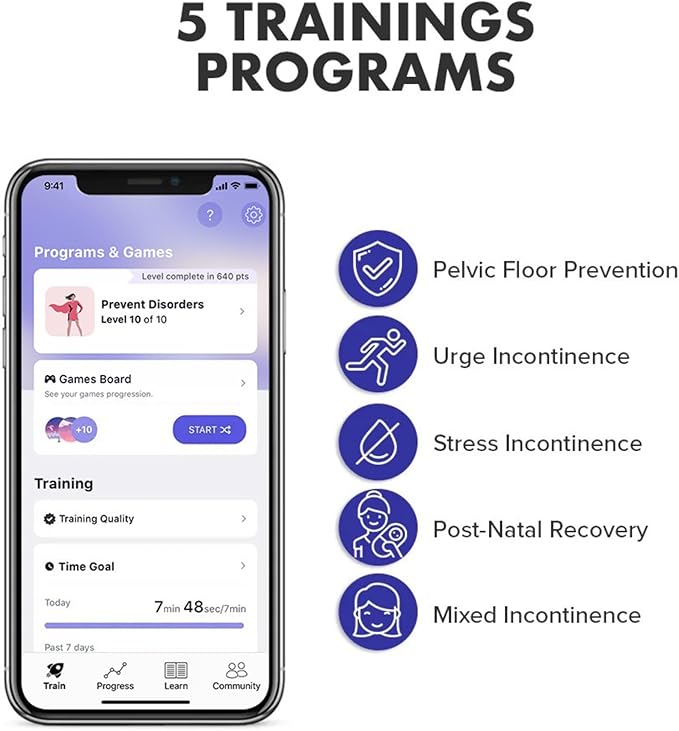 Pelvic Floor Exerciser with App