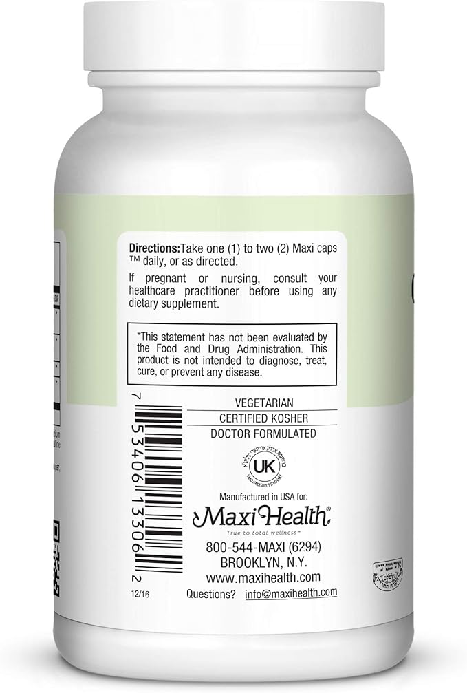 Maxi Health Olive Supreme 60 Capsules