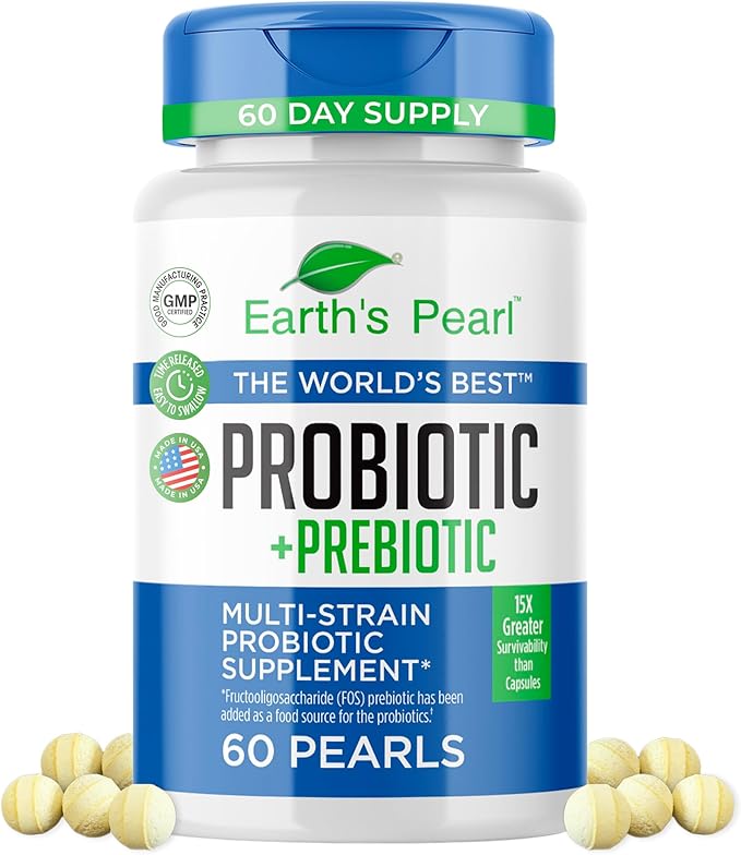 Earth's Pearl Probiotic Pearls for Women 60-Day Supply