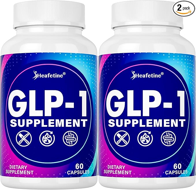 GLP-1 Supplement Support, with Naturally GLP1 Supplement Probiotic for Women & Men, Hops & Green Tea Extract, GLP 1 Supplements for Gut, Energy, GLP-1 Levels & Overall Health - 120 Capsules