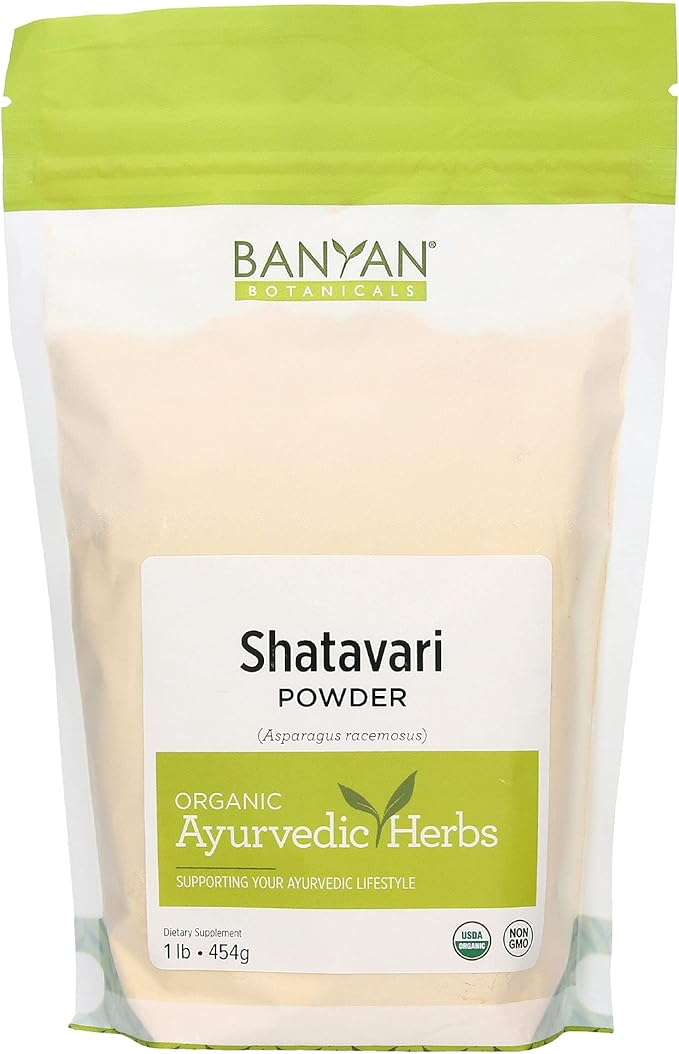 Banyan Botanicals Organic Shatavari Powder – 1lb. –