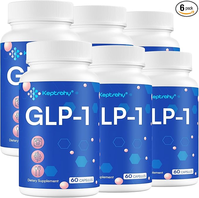 GLP-1 Support | GLP-1 Supplement, GLP Support Core with Synbiotics, Hops Extract, Eriocitrin Support GLP-1 Level Naturally, Take Before Meal, Natural GLP-1 Supplement for Women and Men - 6 Pack
