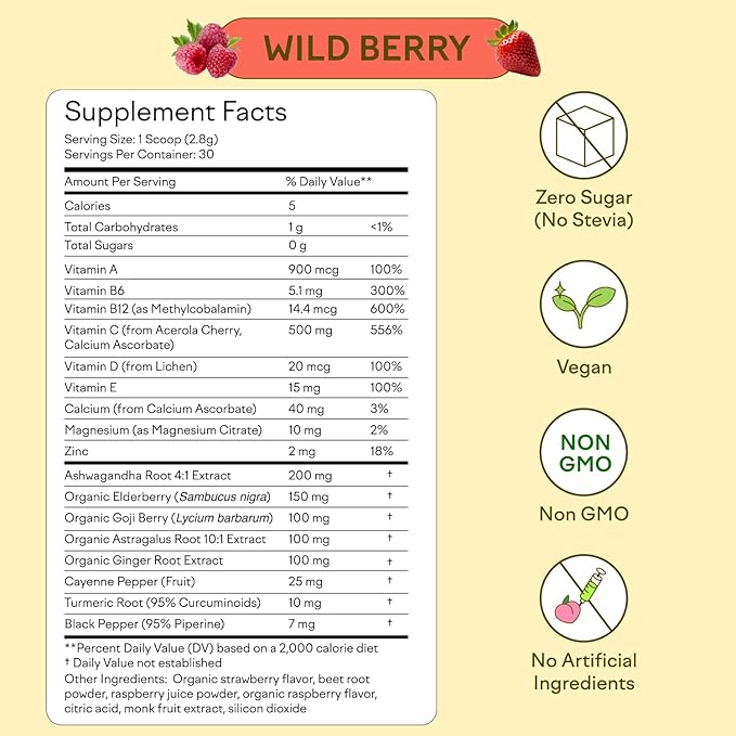 Feel Goods Immunity Icon 500mg Vitamin 30 Servings