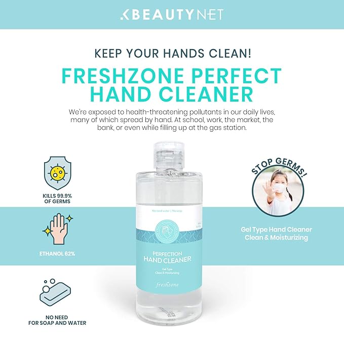 Perfect Hand Cleaner (Gel Sanitizer) 500ml / 16.9oz (Pack 20)