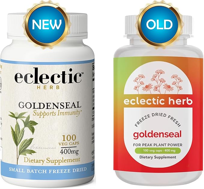 Eclectic Institute Raw Freeze-Dried Goldenseal Capsules 100 CT