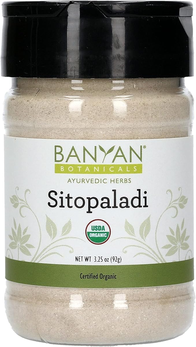 Banyan Botanicals Sitopaladi Churna Powder –