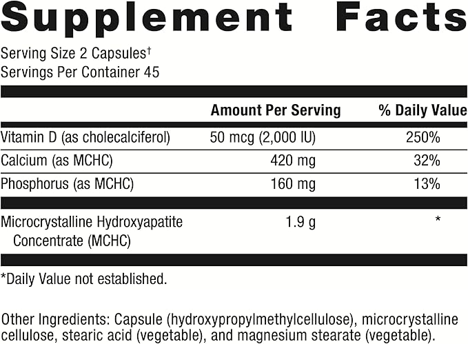 Metagenics Bone Builder Forte 2000 IU 90 Capsules