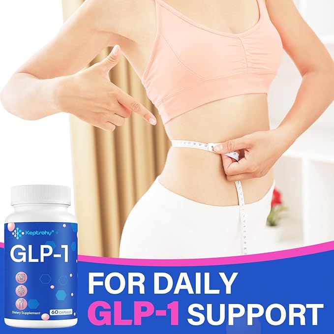GLP-1 Support | GLP-1 Supplement, GLP Support Core with Synbiotics, Hops Extract, Eriocitrin Support GLP-1 Level Naturally, Take Before Meal, Natural GLP-1 Supplement for Women and Men - 4 Pack