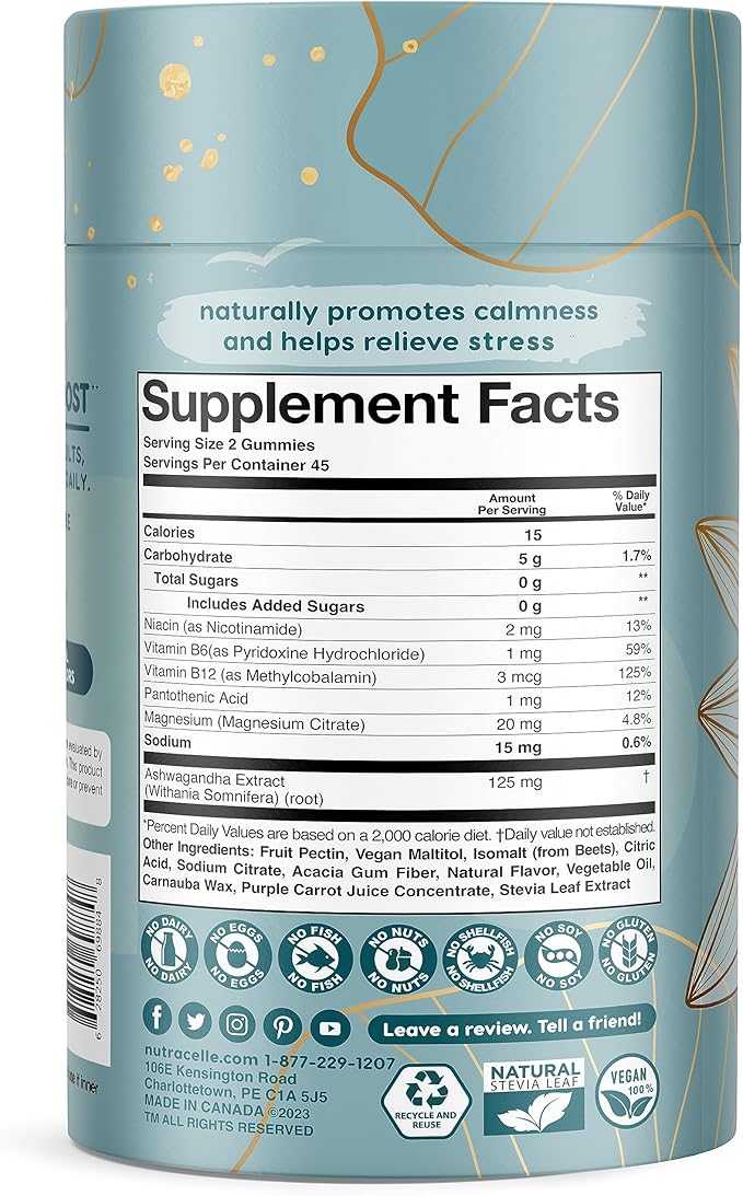 Nutracelle NUTRAMIN Mood Boost Multivitamin Gummy (90 Count)