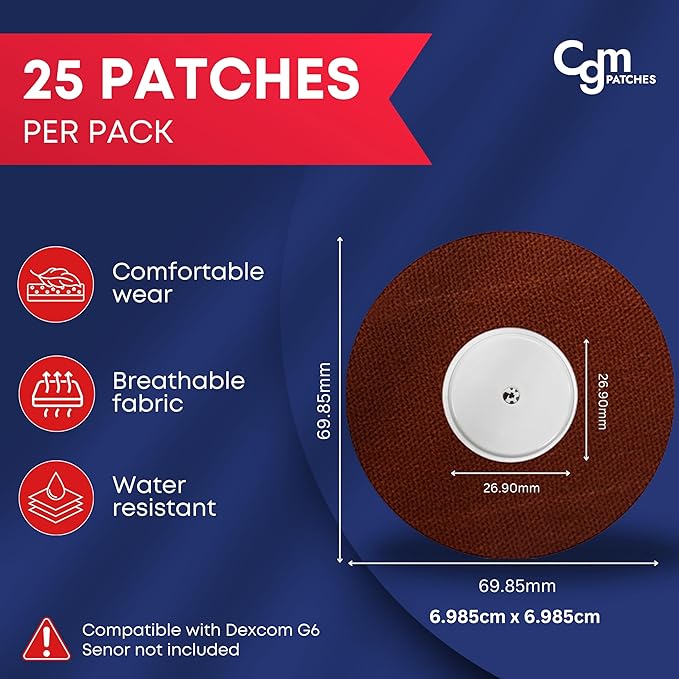 Premium CGM Patches for Freestyle Libre 2 with 25 (Fun