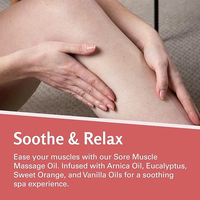 Arnica Sore Muscle Massage Oil –