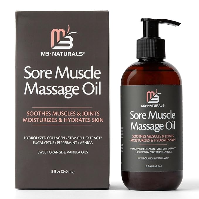 Arnica Sore Muscle Massage Oil –