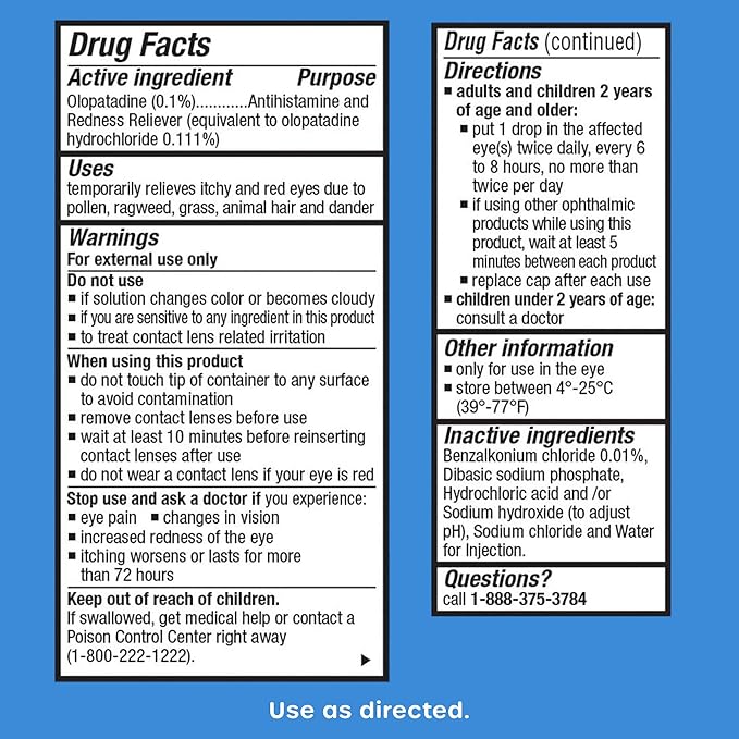 HealthCareAisle Eye Allergy Itch & Redness Relief 0.1% – 5mL –