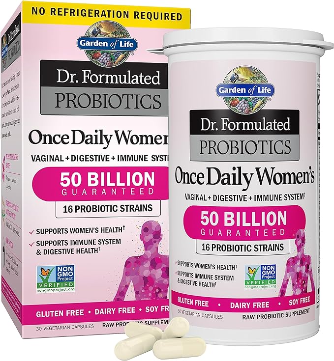 Rephresh Pro-B Probiotic Supplement for Women, 30 Oral 16 Strains, 50 Billion, 30 Capsules