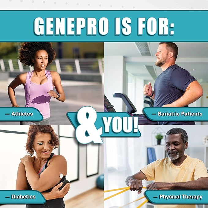 Genepro Unflavored Protein Powder (3rd Generation, 60 Servings)