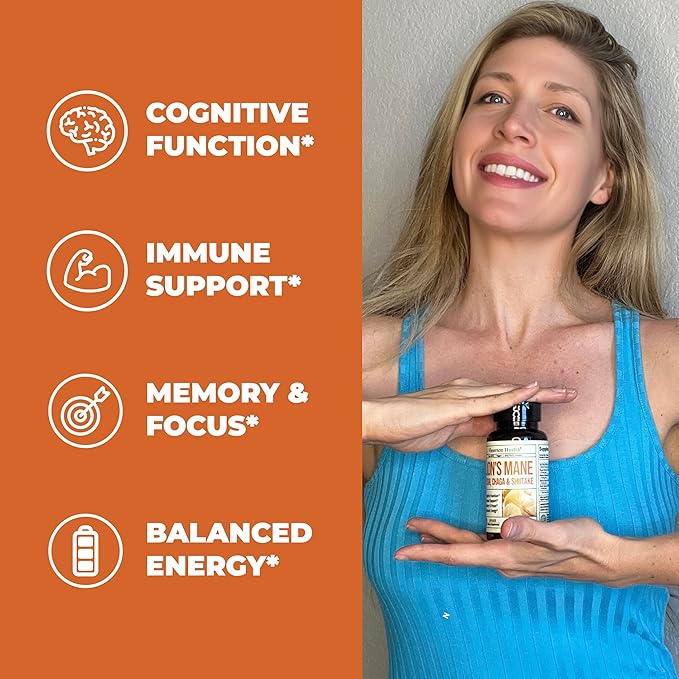 Lions Mane Supplement Capsules 60 High