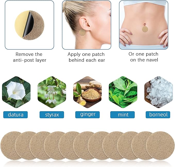 Motion Sickness Patches, 36 Pcs Sea JJ11-36Pcs
