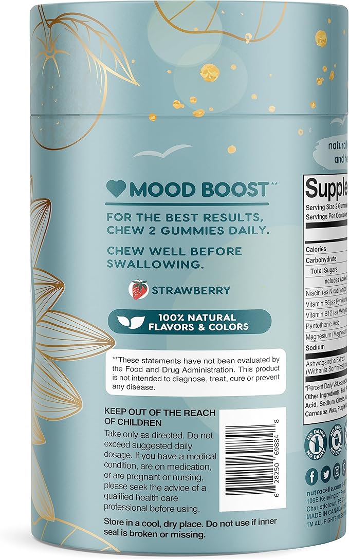 Nutracelle NUTRAMIN Mood Boost Multivitamin Gummy (90 Count)