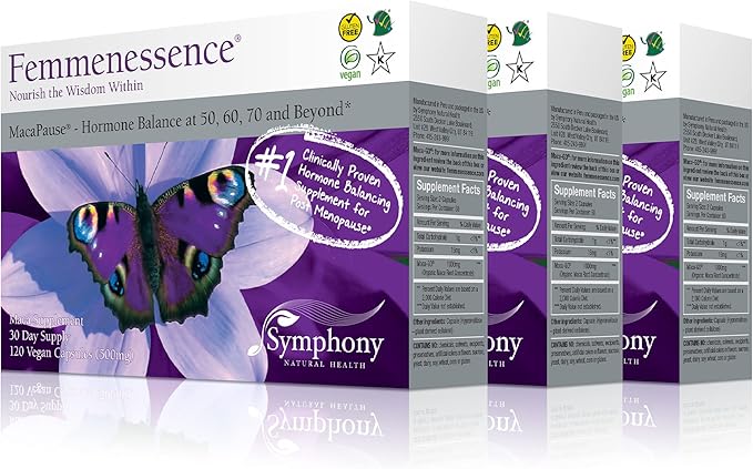 Femmenessence MacaPause – Clinically Proven 360 Organic 90-Day Supply