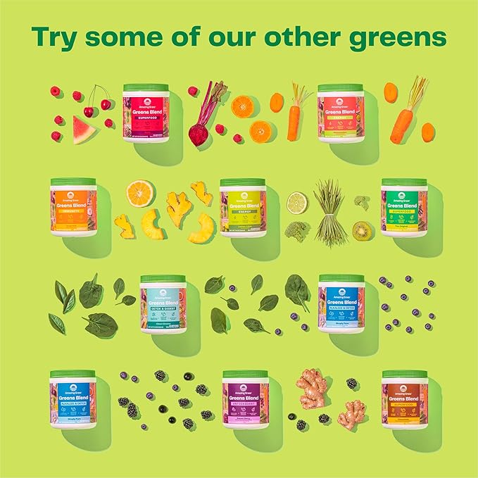 Amazing Grass Greens Superfood Energy: Greens 60 Servings