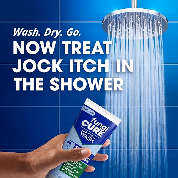 FUNGICURE Medicated Anti-Fungal Jock Itch Wash, 6 Fl
