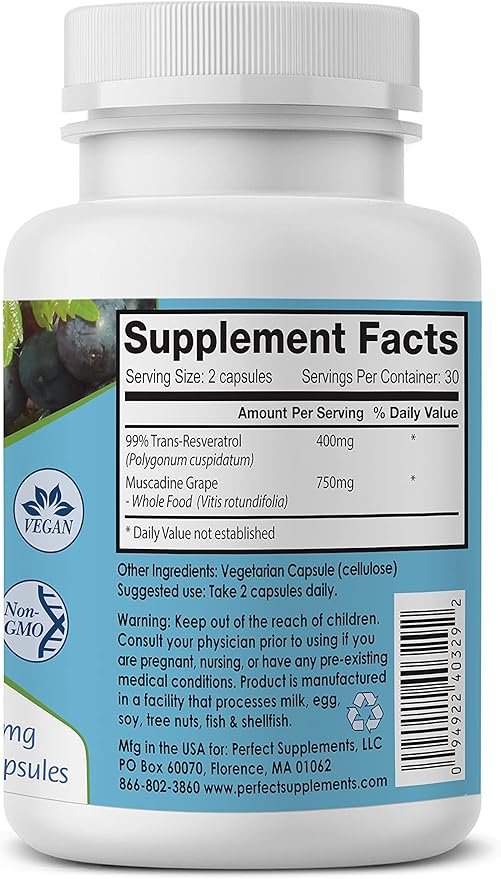 Perfect Rhodiola Rosea, for Better Focus, 3% Rosavins 1% Salidroside ~60 Vegetable