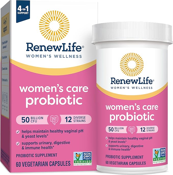 Renew Life Women's Probiotic Capsules, 50 Health(2), L. 60 Count